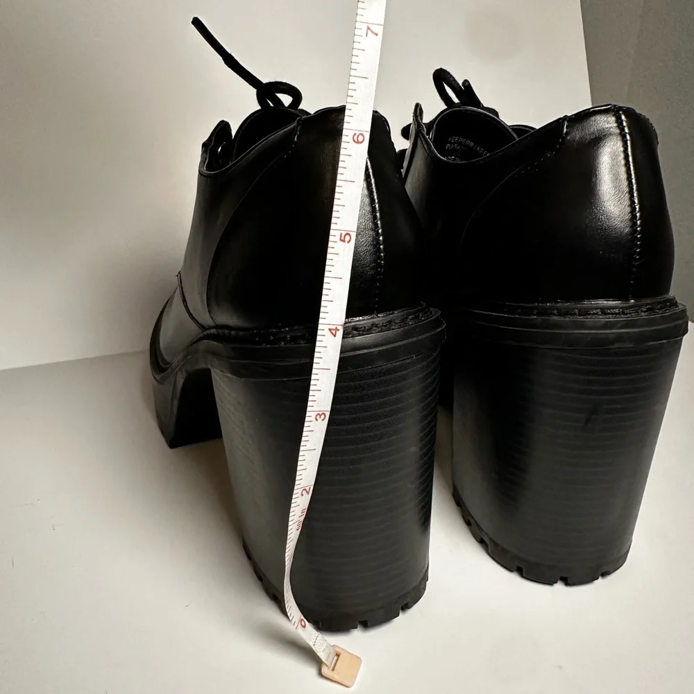 Madden Girl Keeperr Oxford Chunky Heel Lace-Up Women's Shoes size 8.5 - Picture 5 of 8